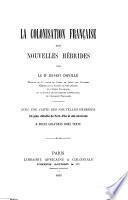 La colonisation française aux Nouvelles Hébrides