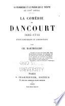 La comédie de Dancourt, 1685-1714