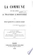 La Commune et ses idées à travers l'histoire