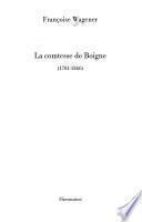 La comtesse de Boigne