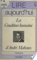 La condition humaine, d'André Malraux