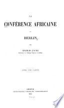 La Conférence africaine de Berlin