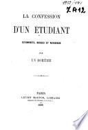 La confession d'un étudiant