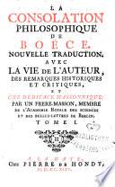 La consolation philosophique de Boèce