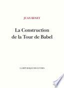 La Construction de la Tour de Babel