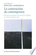 La construction du contemporain