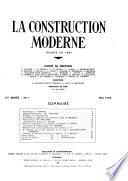 La Construction moderne