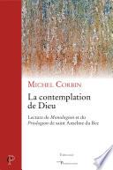 La contemplation de Dieu
