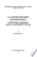 La contre-réforme mathématique