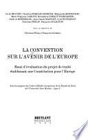 La Convention sur l'avenir de l'Europe