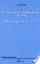 La coopération au développement en France