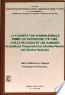 La Cooperation internationale pour une recherche efficace sur le plaintain et les bananes