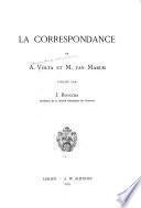 La correspondance de A. Volta et M. van Marum