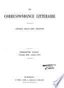 La Correspondance littéraire
