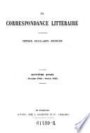 La Correspondance litteraire (red. par Ludovic Lalanne)