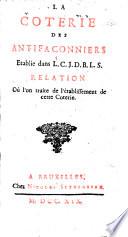 La coterie des antifaçionniers etablie dans L.C.J.D.B.L.S.
