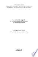 La couleur de la perte