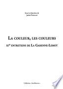 La couleur, les couleurs