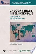 La Cour pénale internationale
