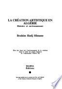 La création artistique en Algérie