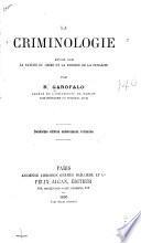 La criminologie