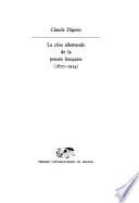 La crise allemande de la pensée franc̜aise, 1870-1914
