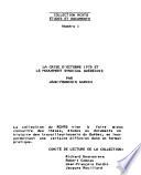 La crise d'octobre 1970 et le mouvement syndical québécois