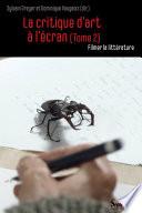 La critique d'art à l’écran (Tome 2)