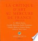 La Critique d’art au Mercure de France (1890-1914)