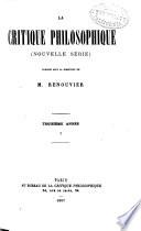 La Critique philosophique