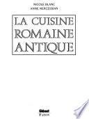 La cuisine romaine antique