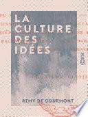 La Culture des idées