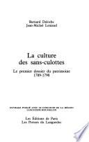 La Culture des sans-culottes
