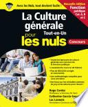 La Culture générale Tout en un Pour les Nuls concours - Fonction publique NE