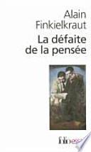 La défaite de la pensée