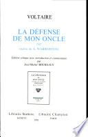 La défense de mon oncle
