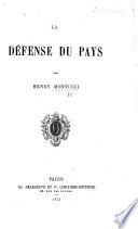 La défense du pays