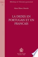 La deixis en portugais et en français