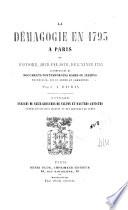 La démagogie en 1793 à Paris