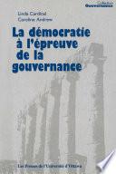 La Démocratie à l'épreuve de la gouvernance