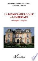 La démocratie locale à Lambersart