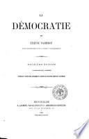 La democratie par Etienne Vacherot