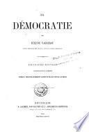 La democratie par Etienne Vacherot