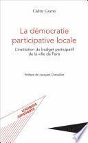 La démocratie participative locale