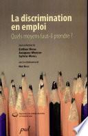 La discrimination en emploi