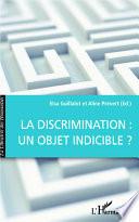 La discrimination : un objet indicible ?