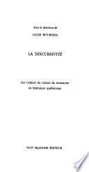 La discursivité