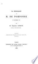 La disgrace de M. de Pomponne, 18 novembre 1679