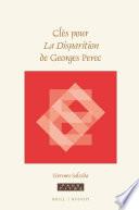 La Disparition de Georges Perec