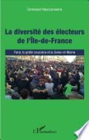 La diversité des électeurs de l'Ile-de-France